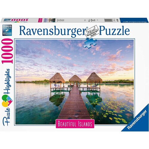 Пазл Ravensburger 1000 деталей: Красивые острова. Небесный вид пазл ravensburger 1000 деталей цветные карандаши