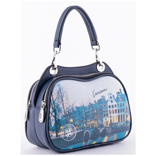 фото Сумка женская curanni на одной ручке с принтом амстердам