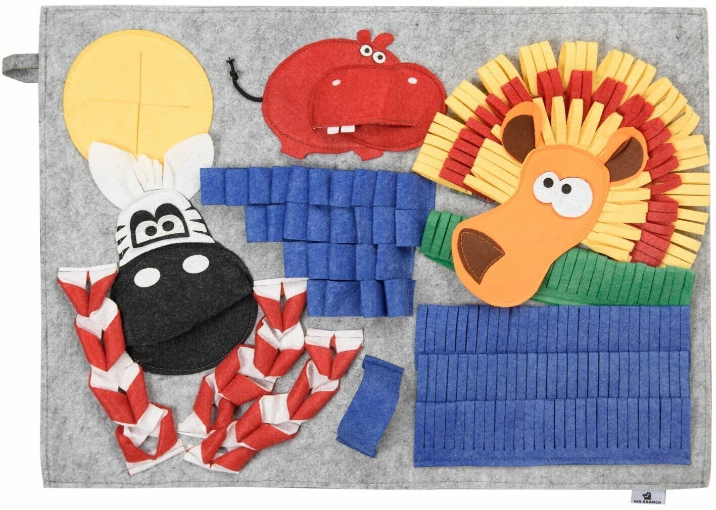 Игрушка Mr. Kranch для собак, нюхательный коврик Африка, 50x70см — фото 1