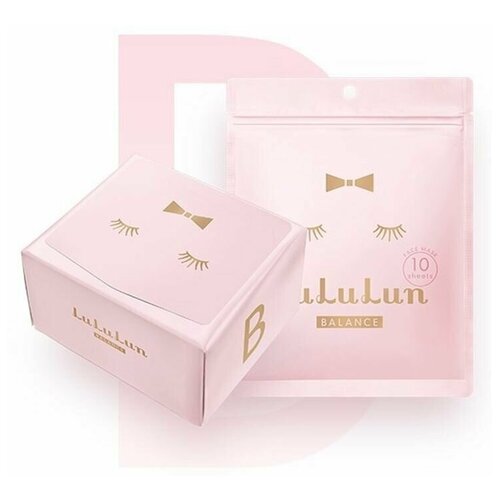 LuLuLun Маска для лица Увлажнение и Баланс кожи Face Mask Pure Balance Pink 7 маска увлажнение и баланс кожи lululun face mask balance pink 1 шт