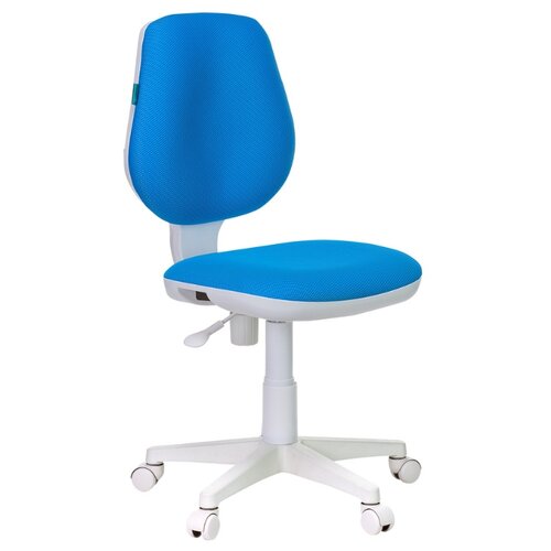 фото Компьютерное кресло бюрократ ch-w213 детское, обивка: текстиль, цвет: голубой