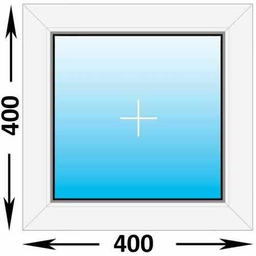 Пластиковое окно Veka WHS глухое 400x400 (ширина Х высота) (400Х400)