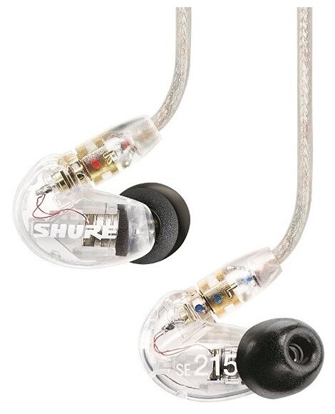 Наушники внутриканальные SHURE SE215-CL-EFS