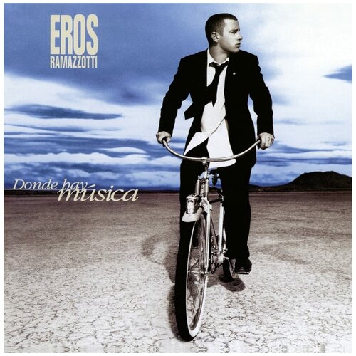 Виниловая пластинка Eros Ramazzotti - Donde hay musica (25th Anniversary). 2LP (180 Gram Blue Vinyl/Booklet/Gatefold) eros ramazzotti eros ramazzotti dove c e musica 25th anniversary colour 180 gr 2 lp