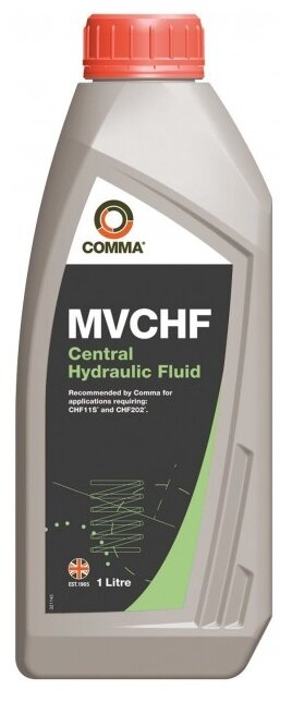 Comma Mvchf (1l)_жидкость Гидравлическая! Гур Синтiso 7308, Din 51 524t2, Vw/Audi G 002 000/Tl52146 COMMA арт. CHF1L