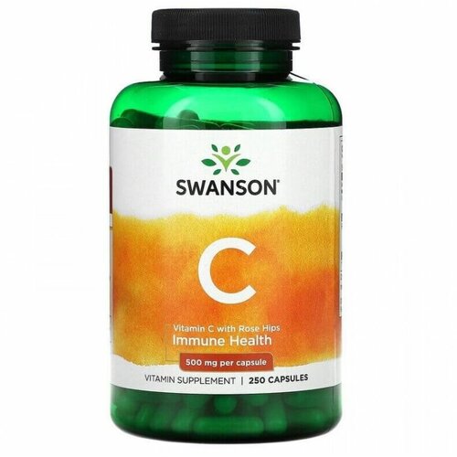 Vitamin C with Rose Hips 500 mg 250 капсул