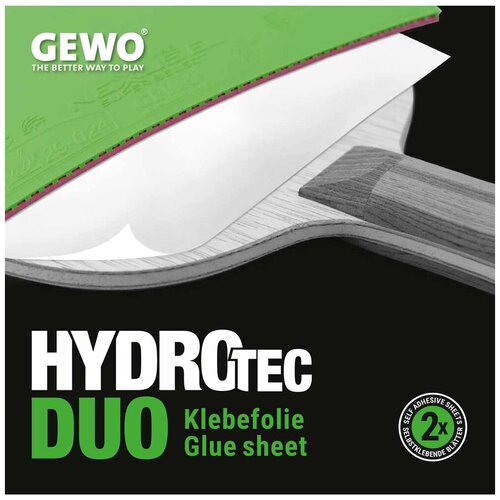 фото Пленка для наклеивания накладок hydrotec duo x2 clear hdrtc gewo