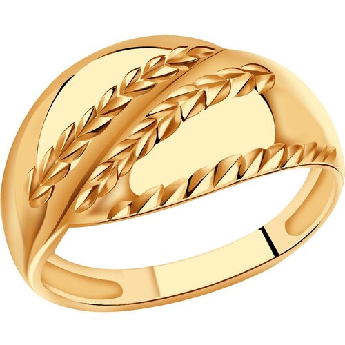 фото Золотое кольцо красносельский ювелир акд716-4093 diamant-online