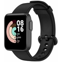 Силиконовый ремешок для Xiaomi Mi Watch Lite/ Redmi Watch, черный