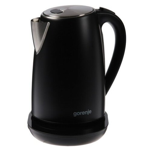Чайник Gorenje K17TRB металлпластик 17 л 2200 Вт чёрный 681300₽