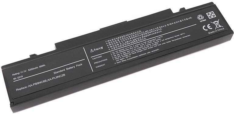 Аккумулятор OEM (совместимый с AA-PB9NC5B AA-PB9NC6B) для ноутбука Samsung R420 11.1V 5200mAh черный