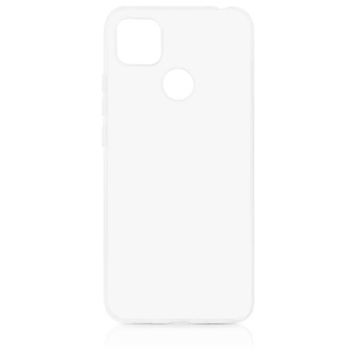 силиконовый чехол df для xiaomi redmi 9c xicase 68 синий Чехол DF xiCase-57 для Xiaomi Redmi 9C, прозрачный