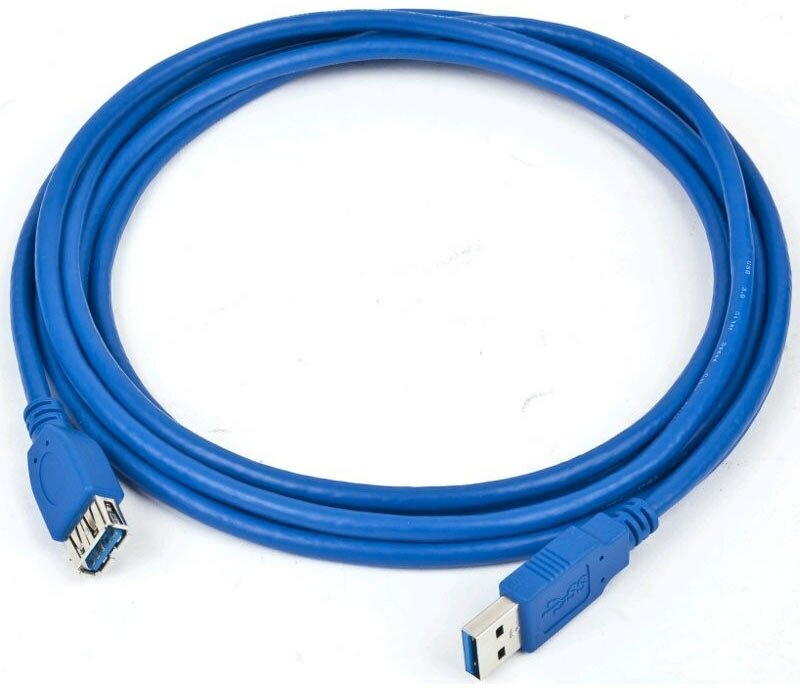 Кабель удлинительный USB 3.0 AM-AF 3.0м Gembird CCP-USB3.0-AMAF-10 синий - фото №15
