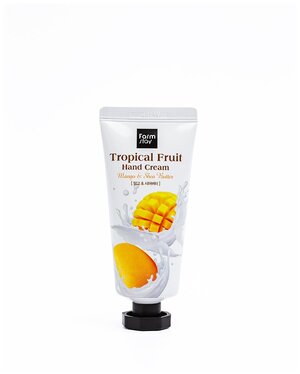 Крем для рук "Тропические фрукты" с манго и маслом ши, 50мл, FarmStay