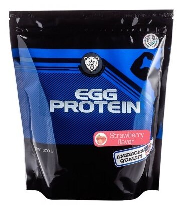 RPS Egg Protein, 500 гр (клубника)