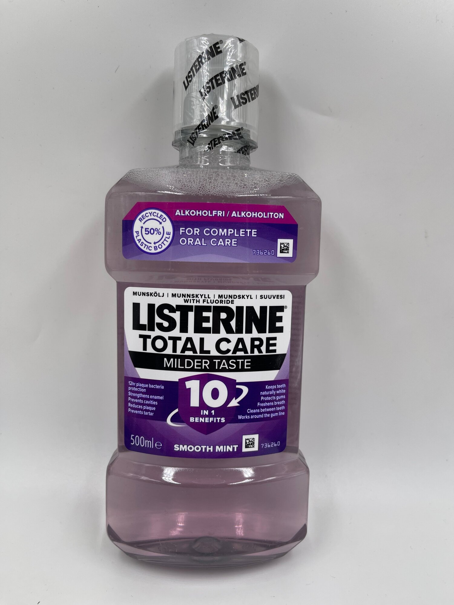 Ополаскиватель для полости рта Listerine Total Care, 500 мл - фото №17