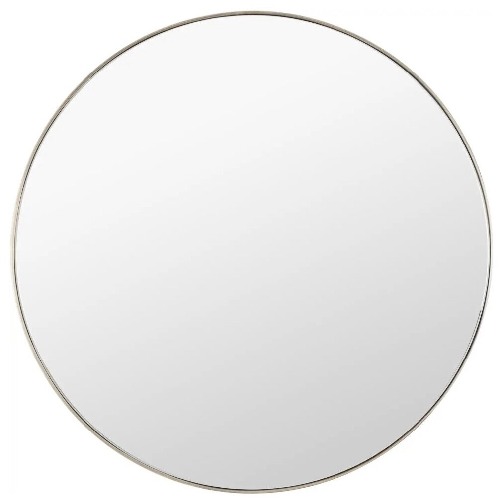 Зеркало декоративное Inspire Glam круг 61 см цвет золотой - фотография № 1
