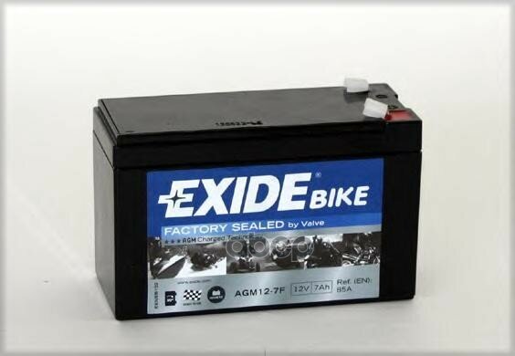 Exide Agm12-7F_аккумуляторная Батарея! + Слева 7Ah 85A 150/65/95 Moto Agm EXIDE арт AGM127F