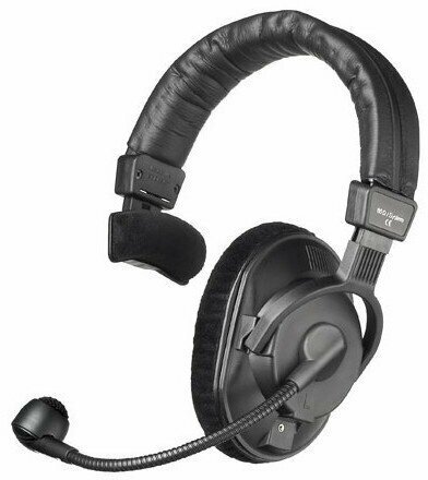 Beyerdynamic DT 280 MKII 701599 Головная гарнитура с одним наушником и динамическим микрофоном гиперкардиода 200/80 Ом, без кабеля.