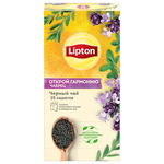 Чай черный Lipton открой гармонию с чабрецом в пакетиках - изображение