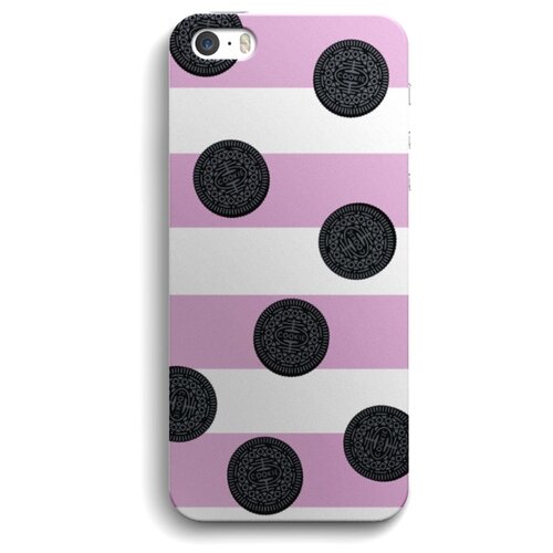 Чехол UNCLE DAD для iPhone 5/5S/SE "Oreo" розовый