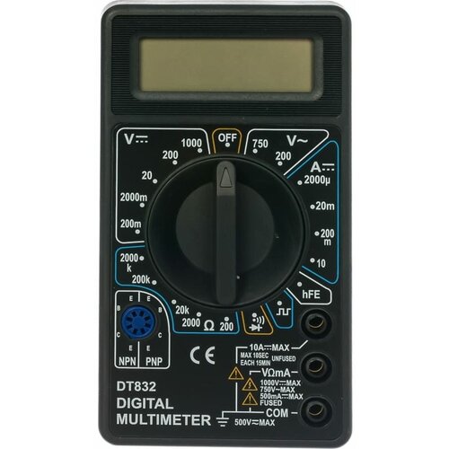 Мультиметр цифровой DT-832 / звуковая прозвонка