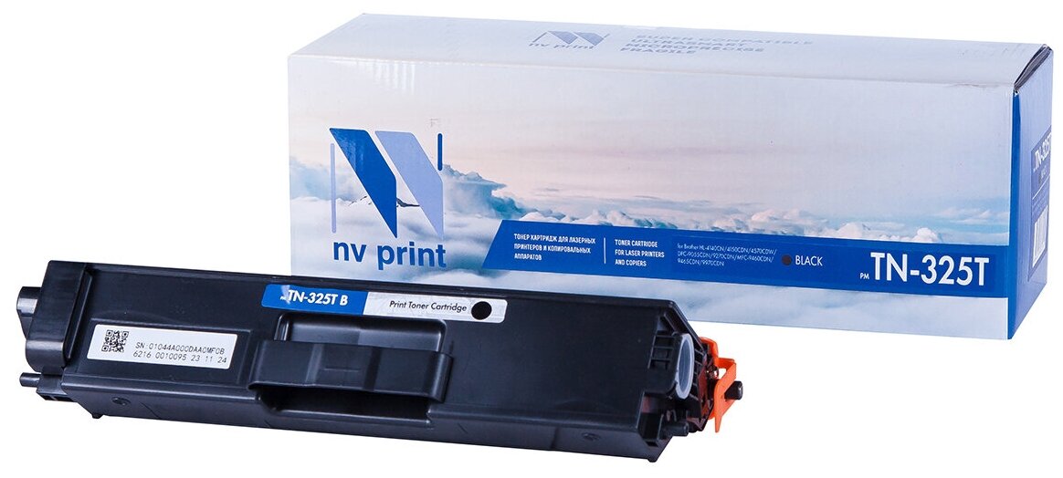 Лазерный картридж NV Print NV-TN325TY для Brother HL-4140CN, 4150CDN, 4570CDW, DPC-9055CDN (совместимый, жёлтый, 3500 стр.)