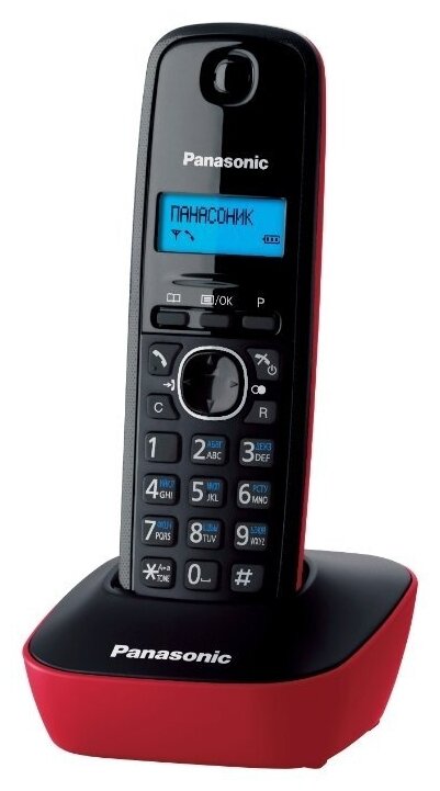 KX-TG1611RUF Panasonic KX-TG1611RUF - Беспроводной телефон Panasonic DECT - фотография № 19