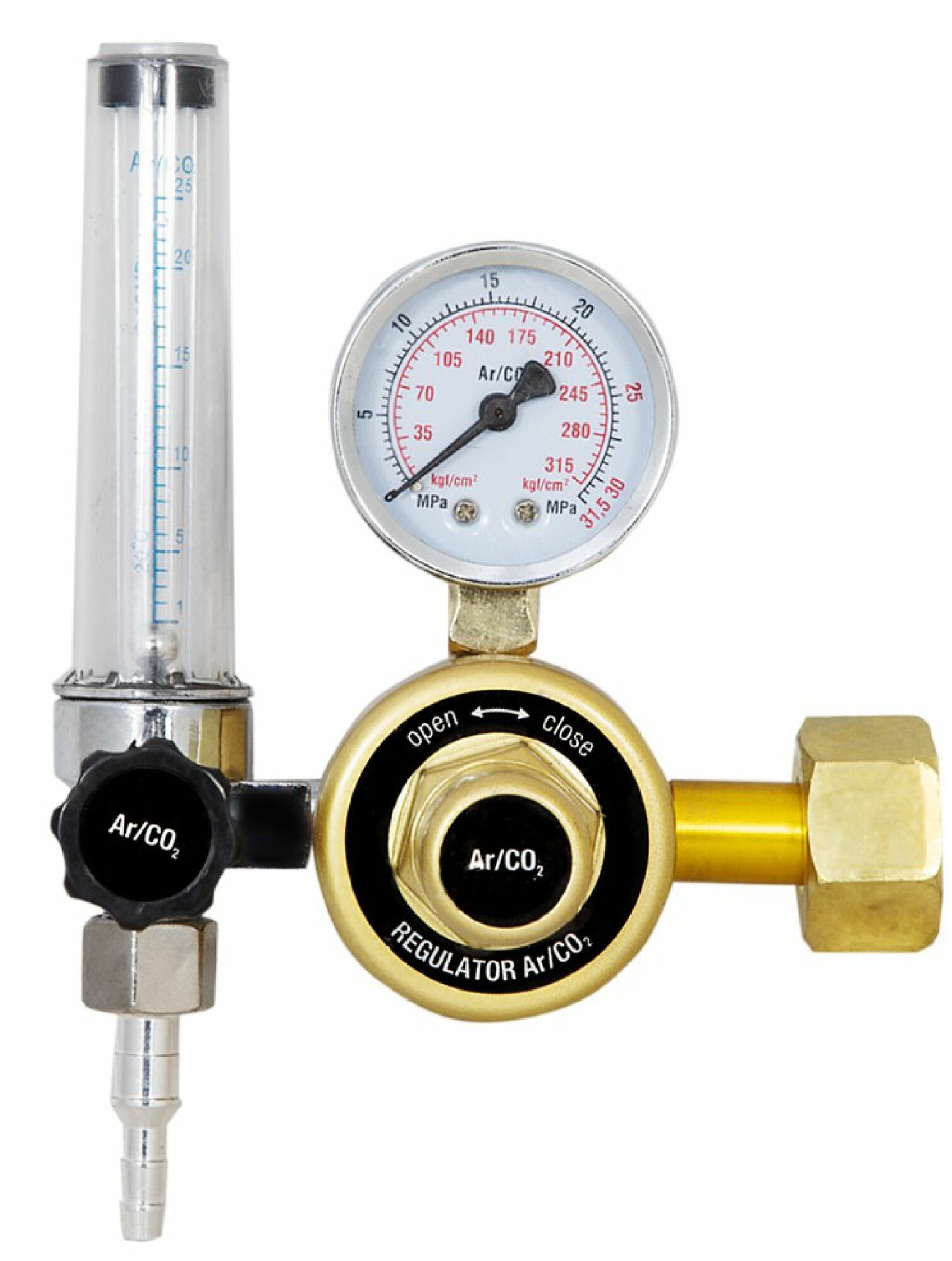 Регулятор расхода газа У30/АР40 (Аргоновый/углекислотный) латуный корпус