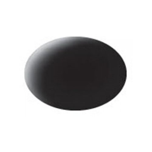 фото Краска для сборных моделей revell aqua color 18 мл черный 18 мл
