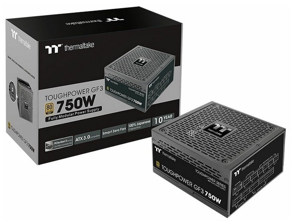 Блок питания Thermaltake Toughpower GF3 750 TPD-0750AH3FCG (PS-TPD-0750FNFAGE-4)