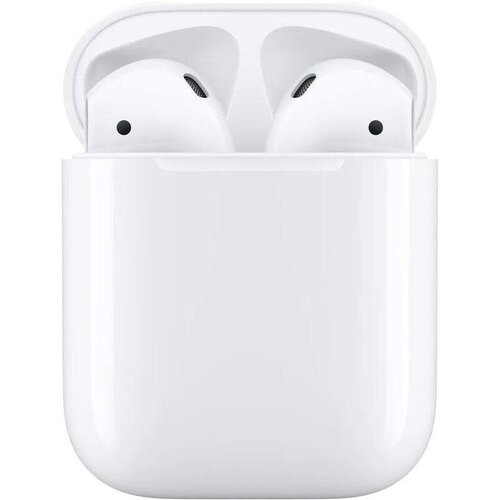 Наушники Apple AirPods 2 with Charging Case (MV7N2AM/A) case for airpods 2nd cover luxury protective earphone cover case for apple airpods 2 1 pro air pods 2 shockproof sleve with hook