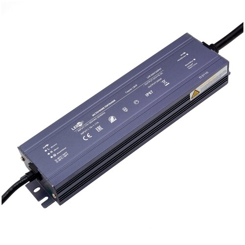 Блок питания для светодиодной ленты 24В 200Вт IP67