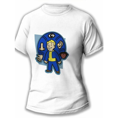 фото Футболка размер l, белый будь на стиле