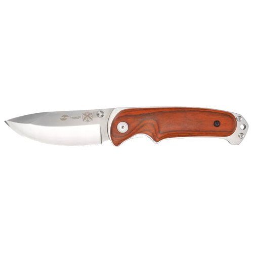Нож складной STINGER FK-8236 с чехлом коричневый нож складной stinger 80 мм чёрный материал рукояти сталь дерево пакка чёрный