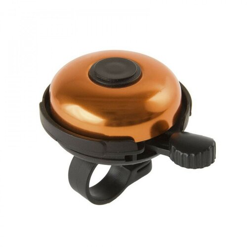 фото Звонок 00-170723 сталь/пластик d53мм черно-золотистый m-wave