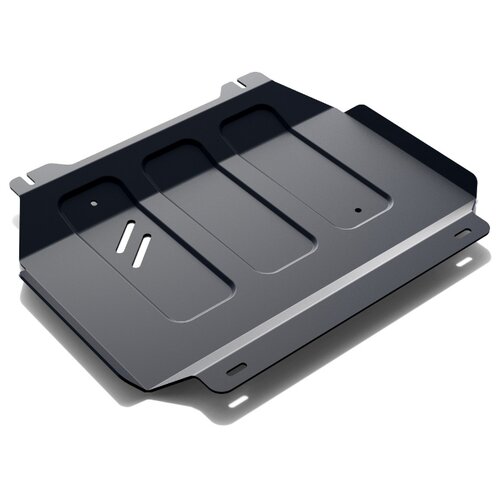 фото Защита картера и кпп автоброня для foton sauvana 4wd 2017-н.в./tunland 4wd 2017-н.в., штампованная, сталь 1,8 мм, с крепежом, 111.04402.1