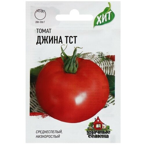 Семена Томат Джина ТСТ, среднеспелый, 0,1 г серия ХИТ х3 20 упаковок семена томат geolia джина тст