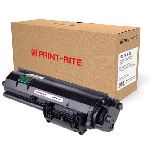 Print-Rite Тонер-картридж совместимый ПринтРайт Print-Rite PR-TK-1160 TK-1160 черный 7.2K