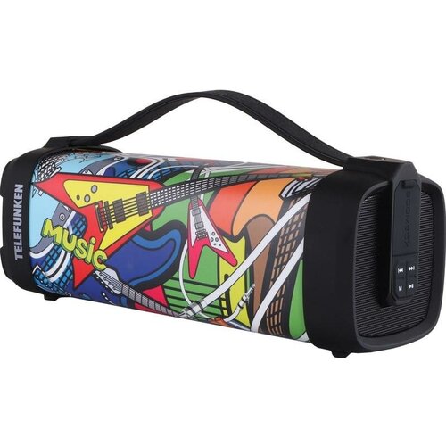 Портативная акустика TELEFUNKEN TF-PS1241BROCK черная 441400₽