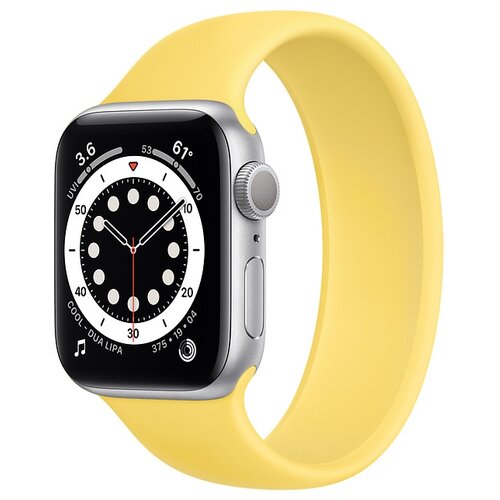Умные часы Apple Watch Series 6 GPS 40мм Aluminum Case with Solo Loop Aluminium Case, серый космос/черный