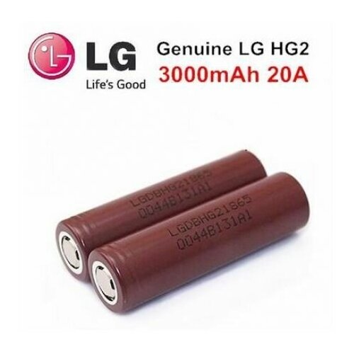Высокотоковый аккумулятор lg hg2 18650 (оригинал) / Акуммулятор для вейпинга
