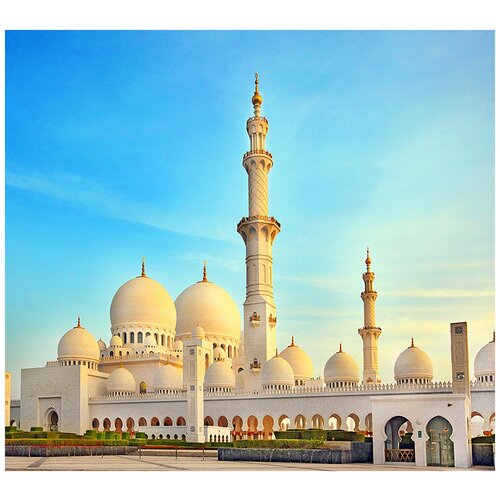 Фотообои флизелин на стену DIVINO Decor Мечеть в Абу-даби 300х270 см