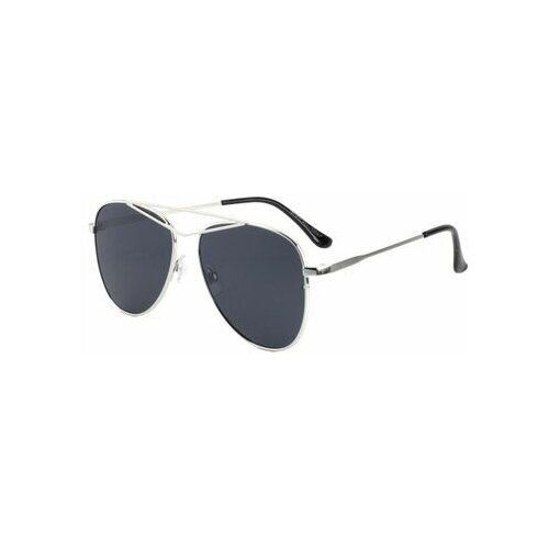 Солнцезащитные очки Tropical, серый, черный солнцезащитные очки tropical бабочка оправа металл для женщин золотой