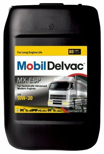 Минеральное моторное масло MOBIL Delvac MX ESP 10W-30, 20 л