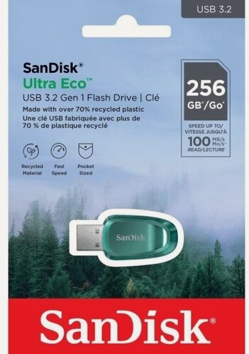 Изображение товара USB флешка Sandisk 256Gb Ultra Eco USB 3.2 Gen 1