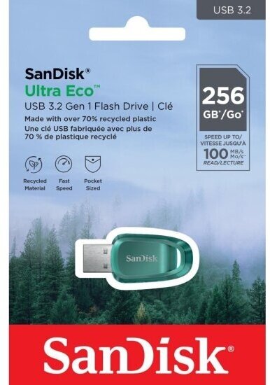 USB флешка Sandisk 256Gb Ultra Eco USB 3.2 Gen 1