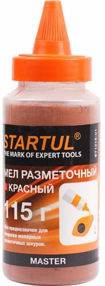 Мел разметочный красный 115г STARTUL MASTER (ST1215-01) (порошок меловой)