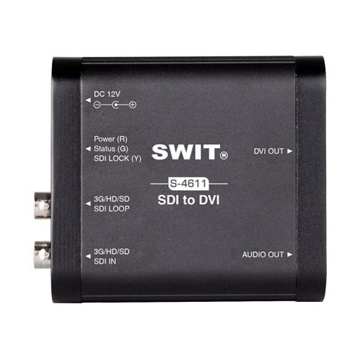 SWIT S-4611 Конвертер 3G/HD/SD-SDI в DVI