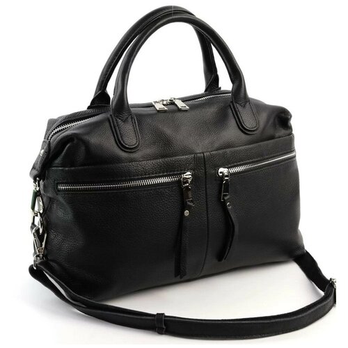 Женская кожаная сумка 1326 Блек (120709)